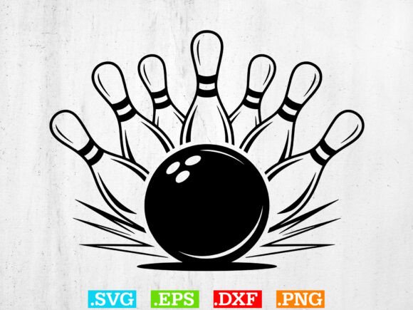Download Bowling SVG, Bowling Team Svg,Sports Svg - Sports svg Collection