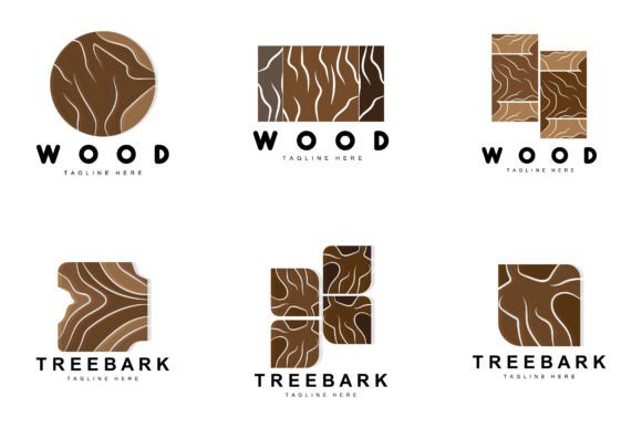Download Wood Layer Logo Tree Bark Structure Desi - Wood layer Collection