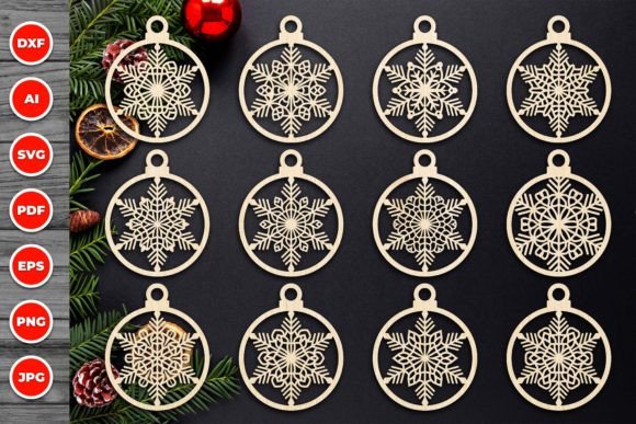 Download Christmas Ornament Laser Cut Svg Bundle - Laser cut svg Collection
