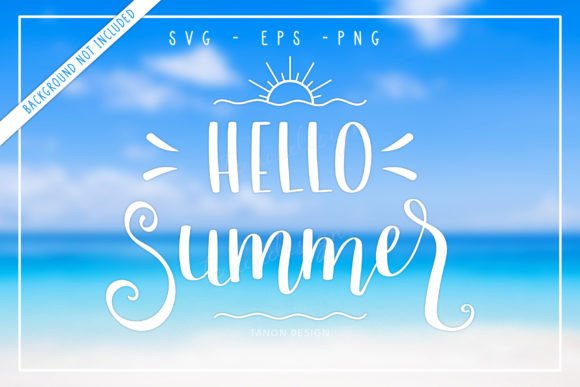 Download Hello Summer Lettering Quote Typography - Summer Collection