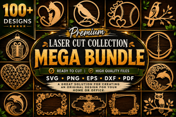 Download The Premium Mega Laser Cut SVG Bundle - Laser cut svg Collection