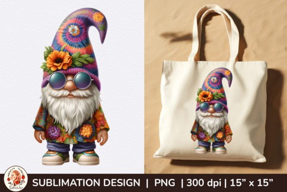 Download Hippie Gnome, Summer Gnomes Clipart - Summer Collection