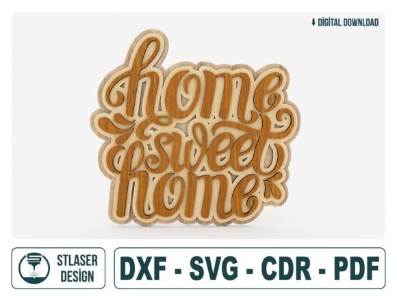 Download Home Sweet Home Laser Cut Svg Files - Laser cut svg Collection