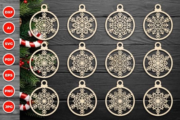 Download Christmas Ornament Laser Cut Svg Bundle - Laser cut svg Collection