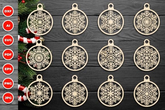Download Christmas Ball Laser Cut Svg Bundle 02 - Laser cut svg Collection