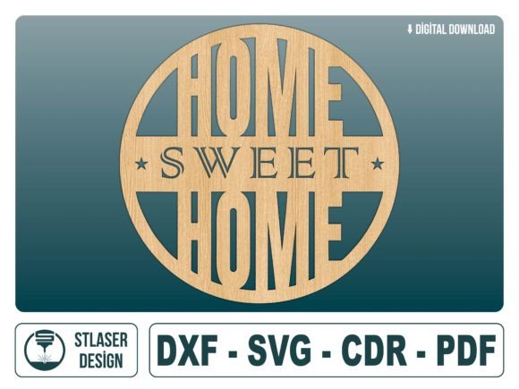 Download Home Sweet Home Laser Cut Svg Files - Laser cut svg Collection