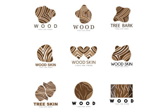 Download Wood Layer Logo Tree Bark Structure Desi - Wood layer Collection
